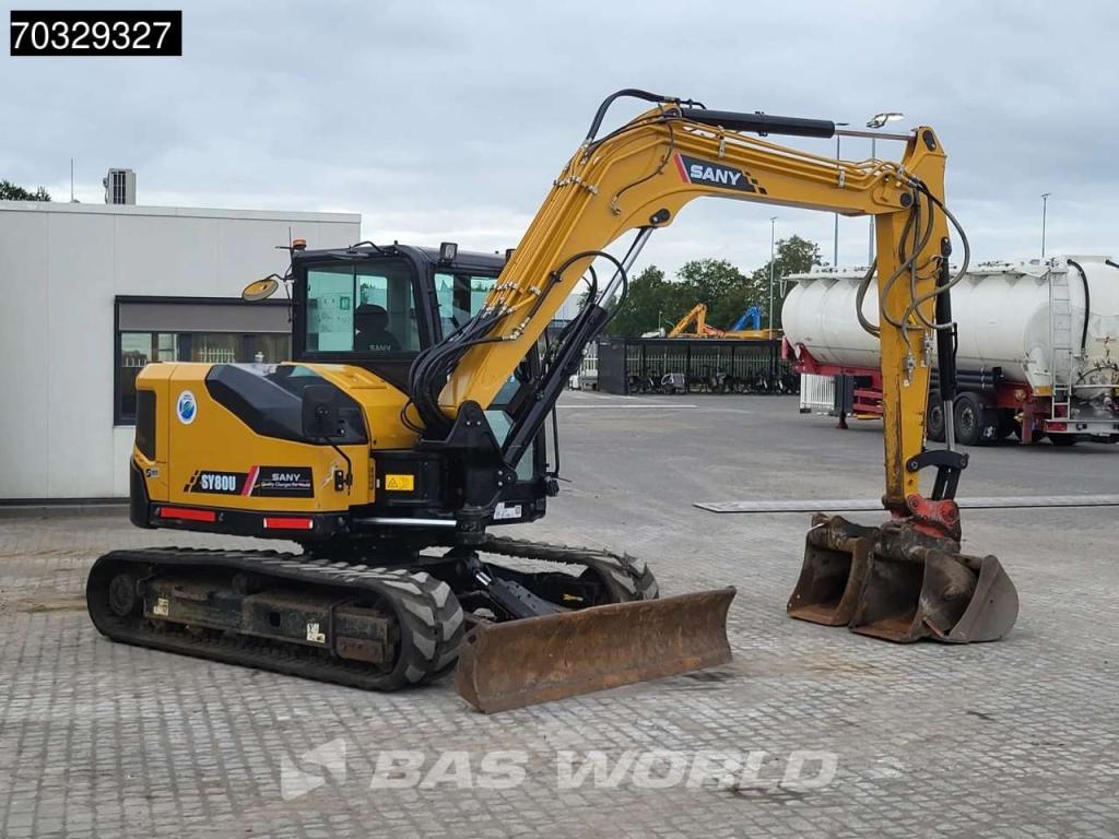 Sany SY80 U A/C - 3 Buckets Foto 8