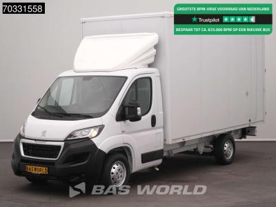 Peugeot Boxer 140PK Bakwagen Achterdeuren Airco Cruise Koffer Meubelbak Airco Cruise control in vendita da BAS World B.V.