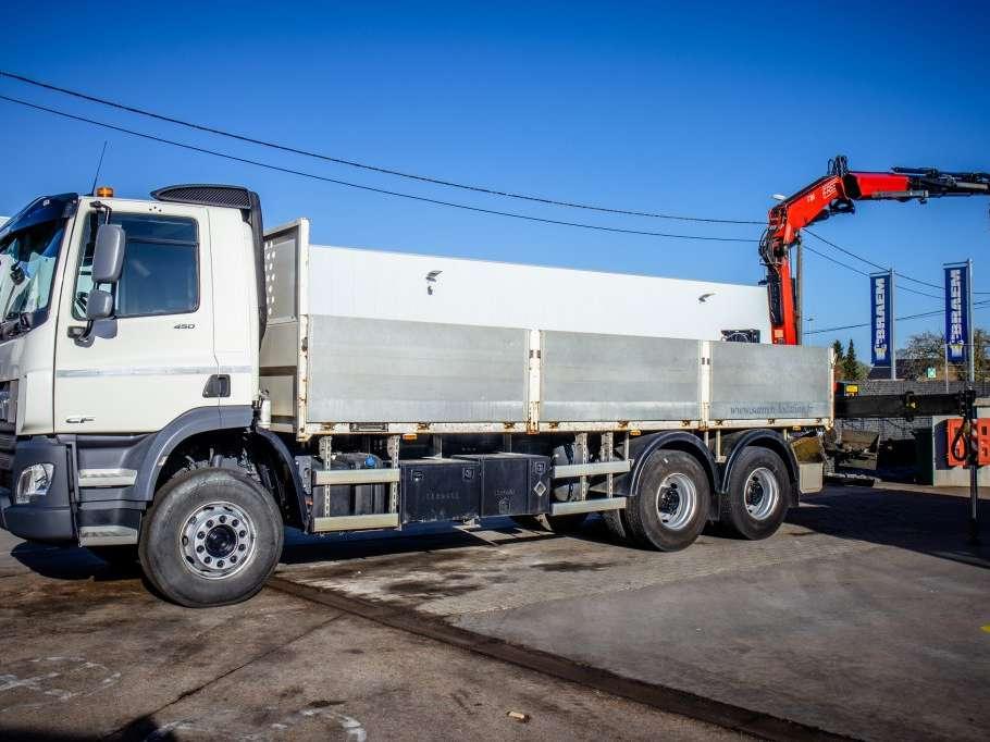Daf CF 450-6X4+FASSI18T/M(3EXT)-78500KM Foto 1