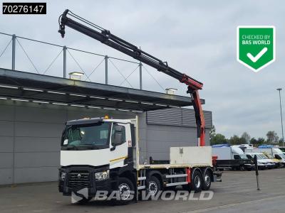 Renault C 380 8X2 Palfinger PK24001K Remote Lenkachse Euro 6 in vendita da BAS World B.V.