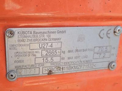 Kubota U27-4 in vendita da Omeco Spa