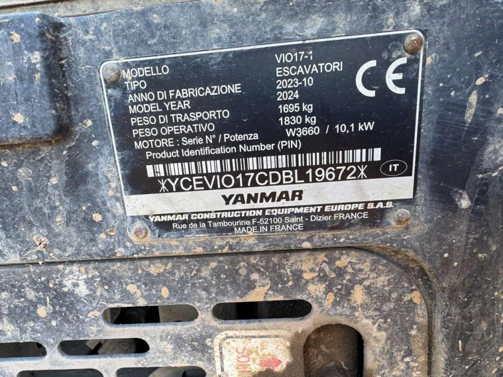 Yanmar VIO17-1 Foto 4
