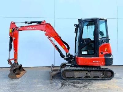Kubota KX037-4 - Hammer Lines / Quick Coupler in vendita da Boss Machinery
