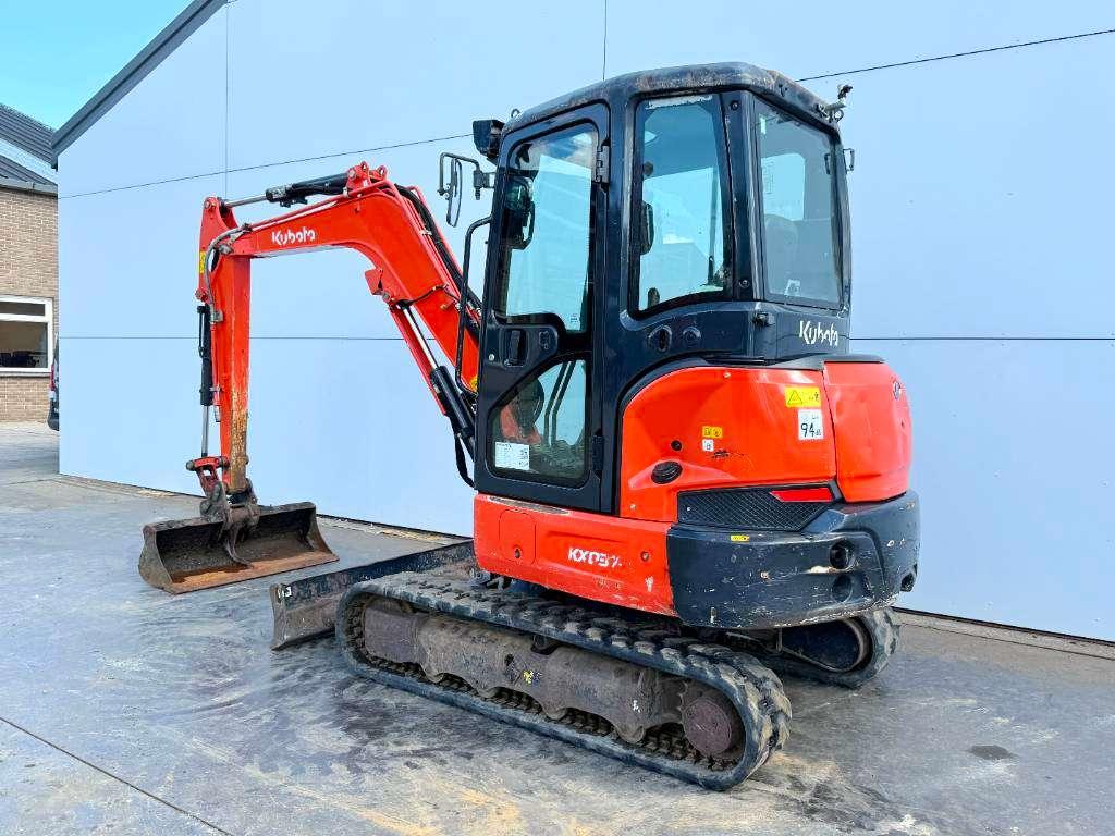 Kubota KX037-4 - Hammer Lines / Quick Coupler Foto 3