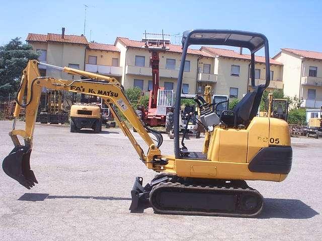 Komatsu PC07 Foto 2