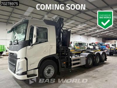 Volvo FM 460 8X4 NEW! Palfinger Q200Z95TR HPLS Crane + HT 24 TEC Hooklift ACC LED in vendita da BAS World B.V.