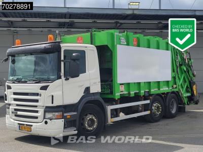 Scania P280 6X2 NL-Truck 20m3 MOL Pusher 2000 Lift-Lenkachse Euro 5 in vendita da BAS World B.V.