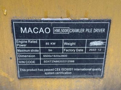 MACAO HWL500R in vendita da Omeco Spa