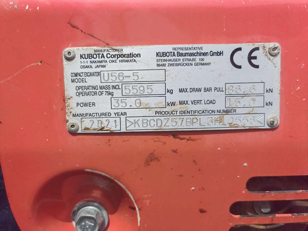 Kubota U 56-5 Foto 5