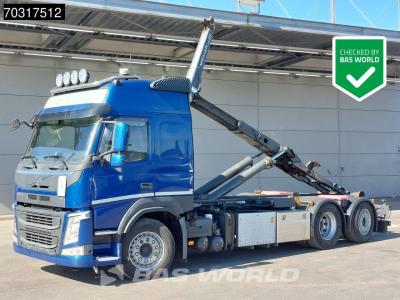 Volvo FM 6X2 Meiller RS 21 65 containersystem Lift+Steering axle Automatic VEB+ Euro 6 in vendita da BAS World B.V.