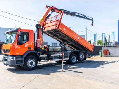 Renault LANDER 380 DXI + PALFINGER 16T/m+3EXT+ROTA+RADIO in vendita da Braem NV