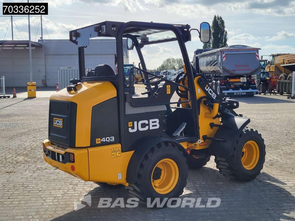 JCB 403 SP FACTORY WARRANTY - WEIDEMAN COUPLER - KUBOTA Foto 8