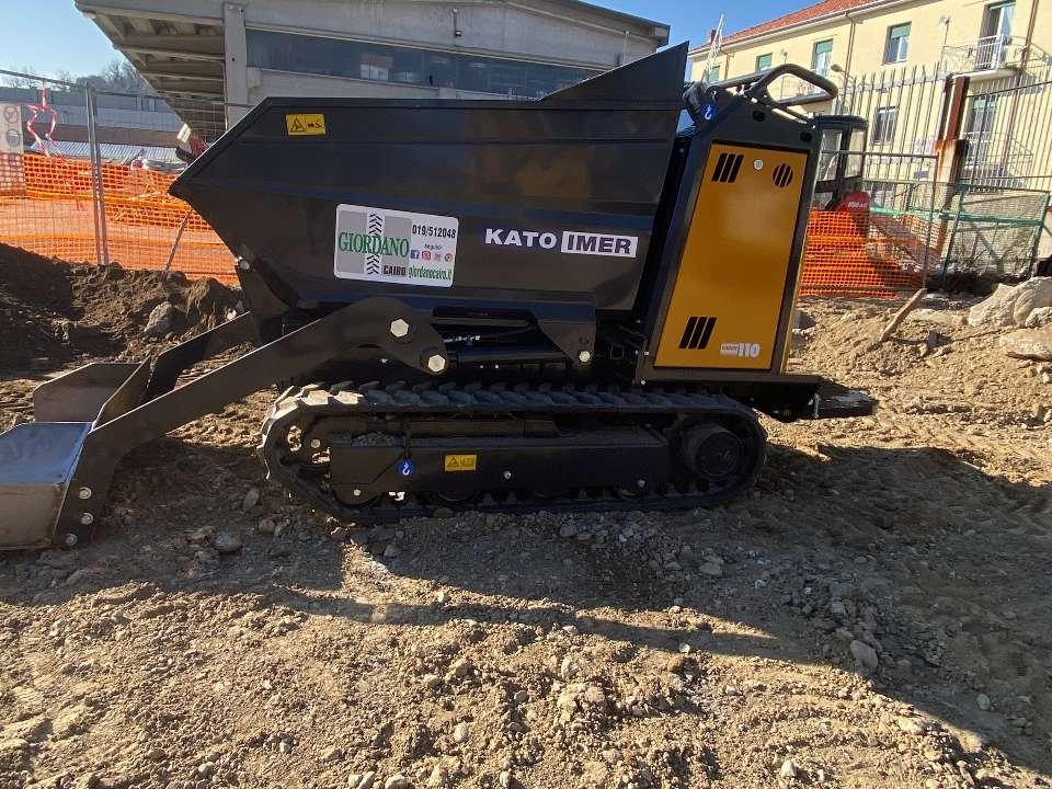 Kato Imer CARRY 110 YANMAR - BENNA DENTATA MOVIMENTO TERRA - NOVITA' Foto 11