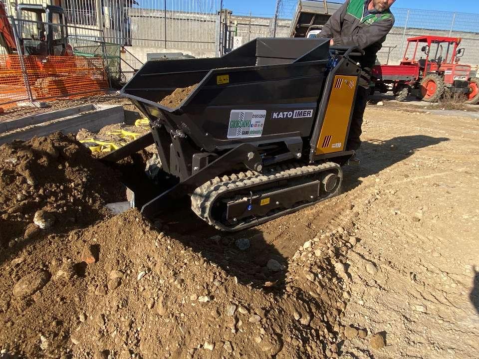 Kato Imer CARRY 110 YANMAR - BENNA DENTATA MOVIMENTO TERRA - NOVITA' Foto 14