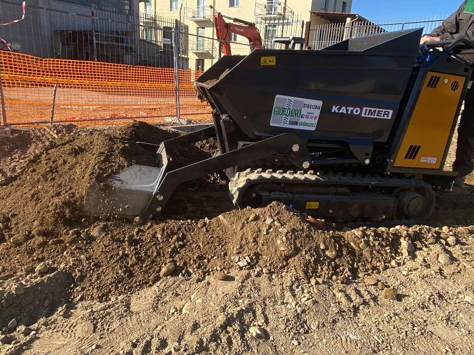 Kato Imer CARRY 110 YANMAR - BENNA DENTATA MOVIMENTO TERRA - NOVITA' Foto 18