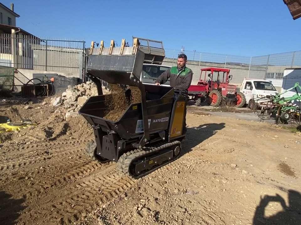 Kato Imer CARRY 110 YANMAR - BENNA DENTATA MOVIMENTO TERRA - NOVITA' Foto 2