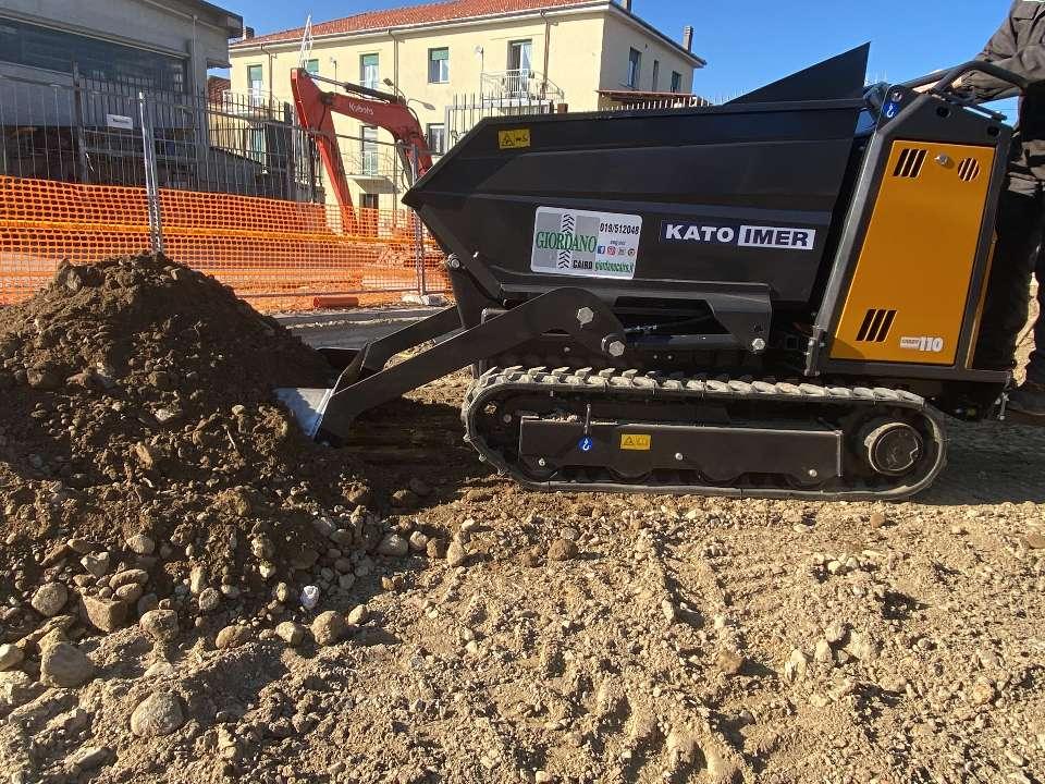 Kato Imer CARRY 110 YANMAR - BENNA DENTATA MOVIMENTO TERRA - NOVITA' Foto 21