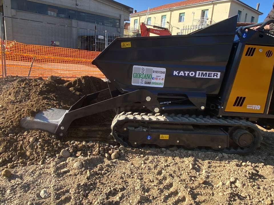 Kato Imer CARRY 110 YANMAR - BENNA DENTATA MOVIMENTO TERRA - NOVITA' Foto 25