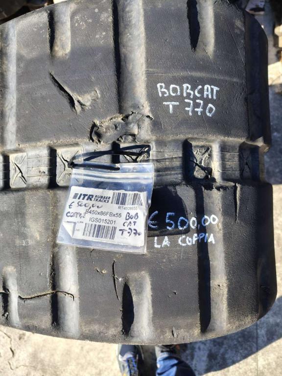 B450*86FB*55 Cingolo in gomma per Bobcat T 770 Foto 6