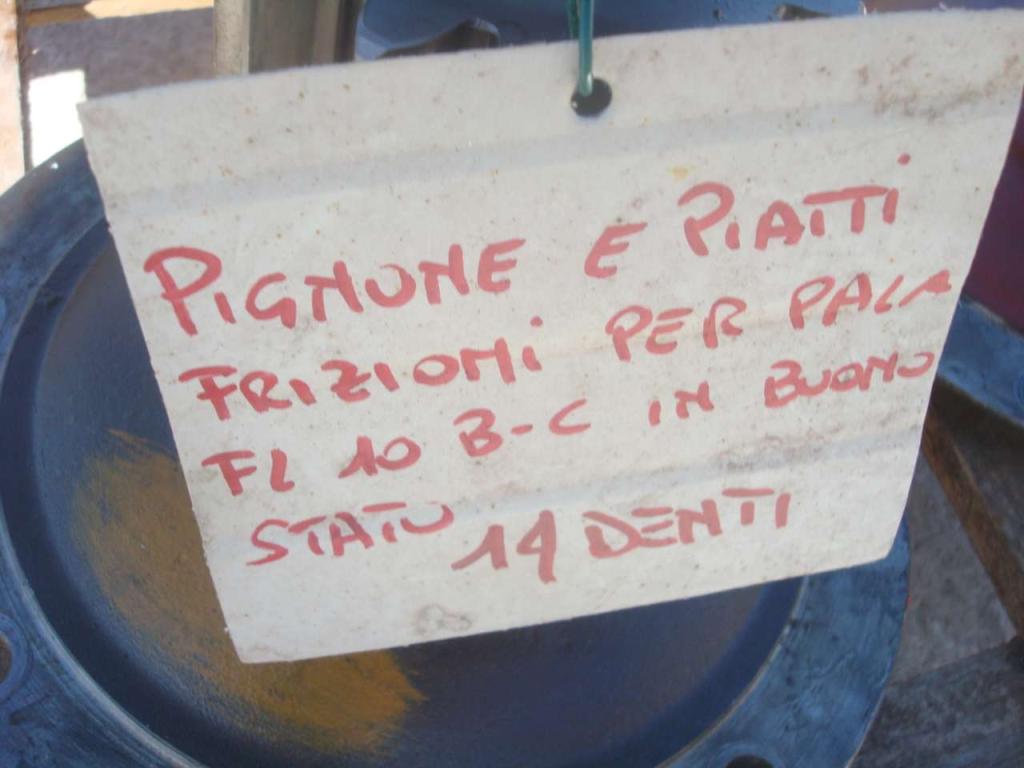 Pignone e piatti frizioni per Fiat Allis FL 10B-C Foto 4