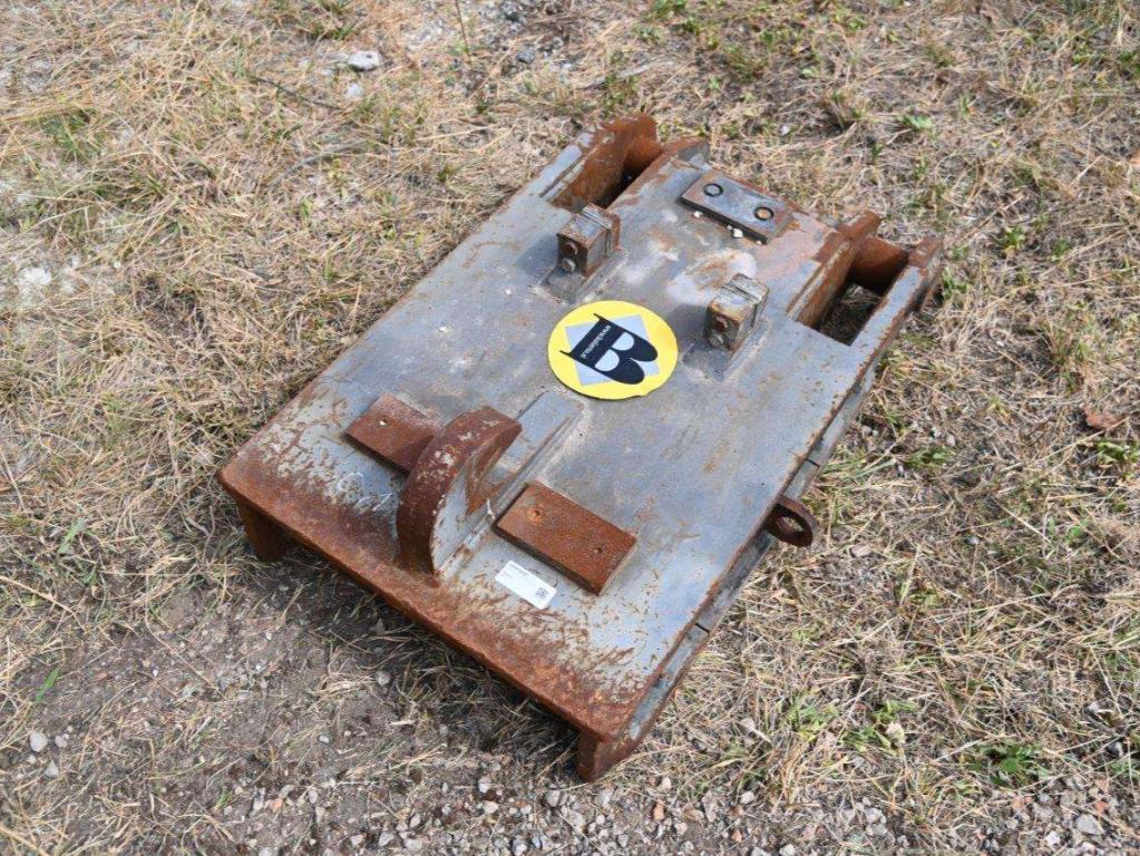 S2 for 25-32 ton excavators Attachment plate Foto 2