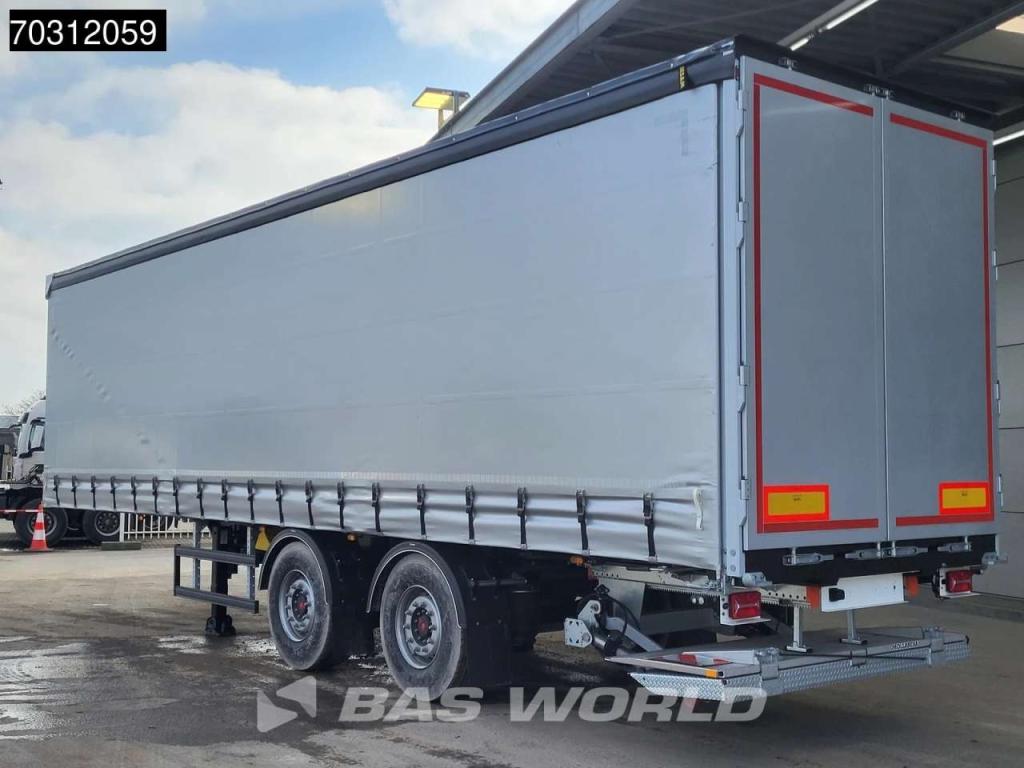 System Trailers LPRS18 NEW Taiilgate Lift+Steeringaxle Hardwood floor SAF Foto 2