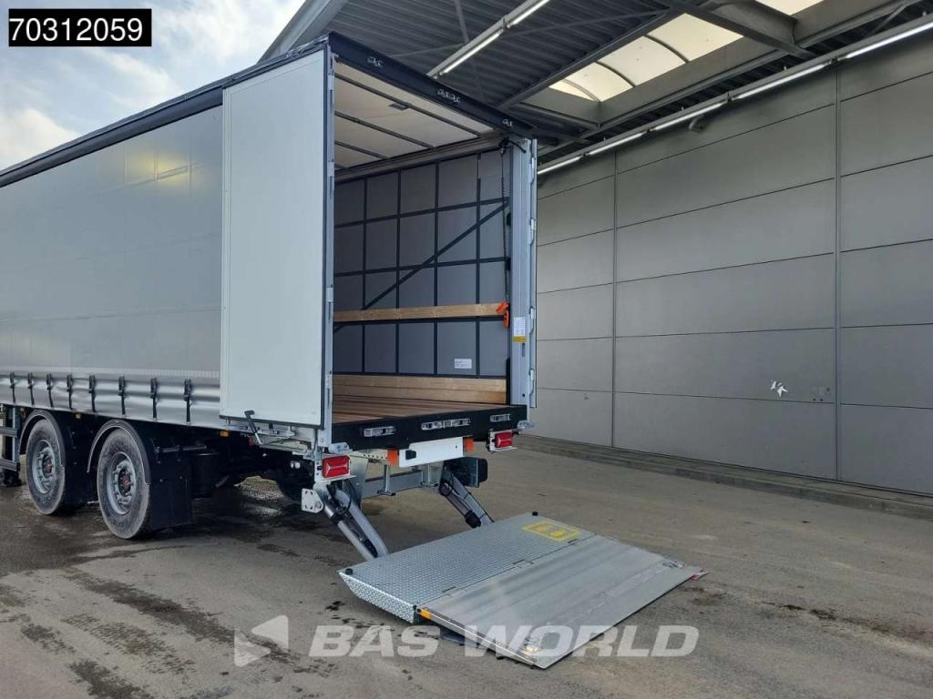 System Trailers LPRS18 NEW Taiilgate Lift+Steeringaxle Hardwood floor SAF Foto 8