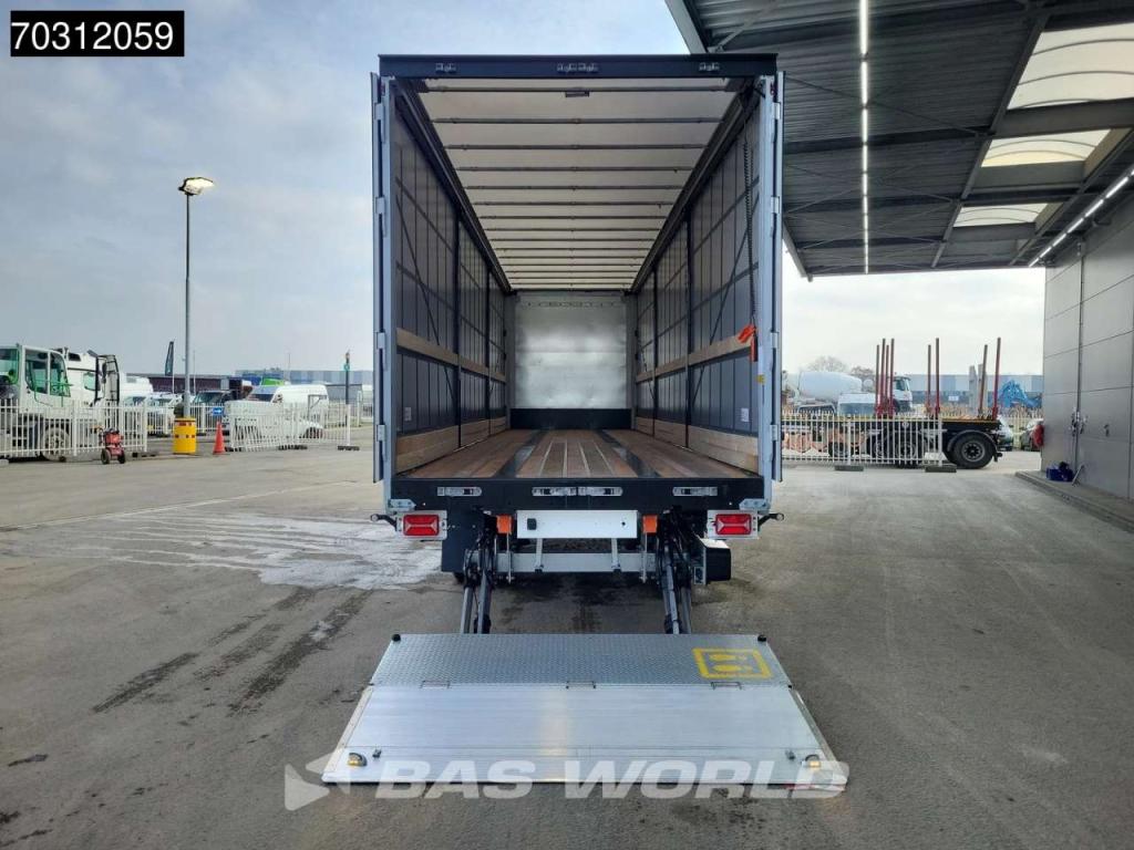 System Trailers LPRS18 NEW Taiilgate Lift+Steeringaxle Hardwood floor SAF Foto 9