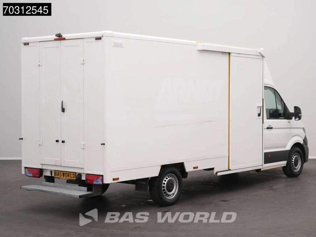 Man TGE 3.100 433cm Bakwagen Achterdeuren Zijdeur Airco Camera Euro6 Meubelbak Koffer Verkoopwagen Pakk Foto 2