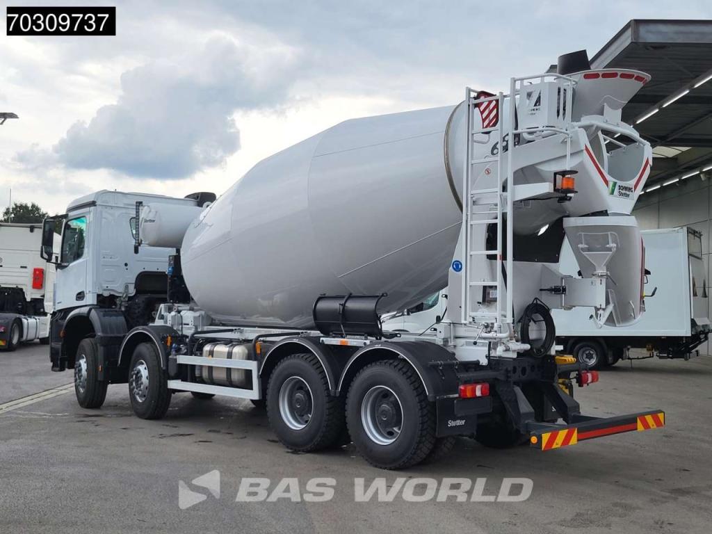 Mercedes-Benz Arocs 4142 8X4 NEW! 12m3 Stetter Mixer Steelsuspension Big-Axle Euro 6 Foto 2