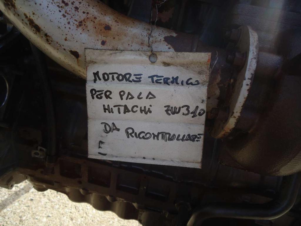 Motore a scoppio per Hitachi ZW310 - DA RICONTROLLARE Foto 7