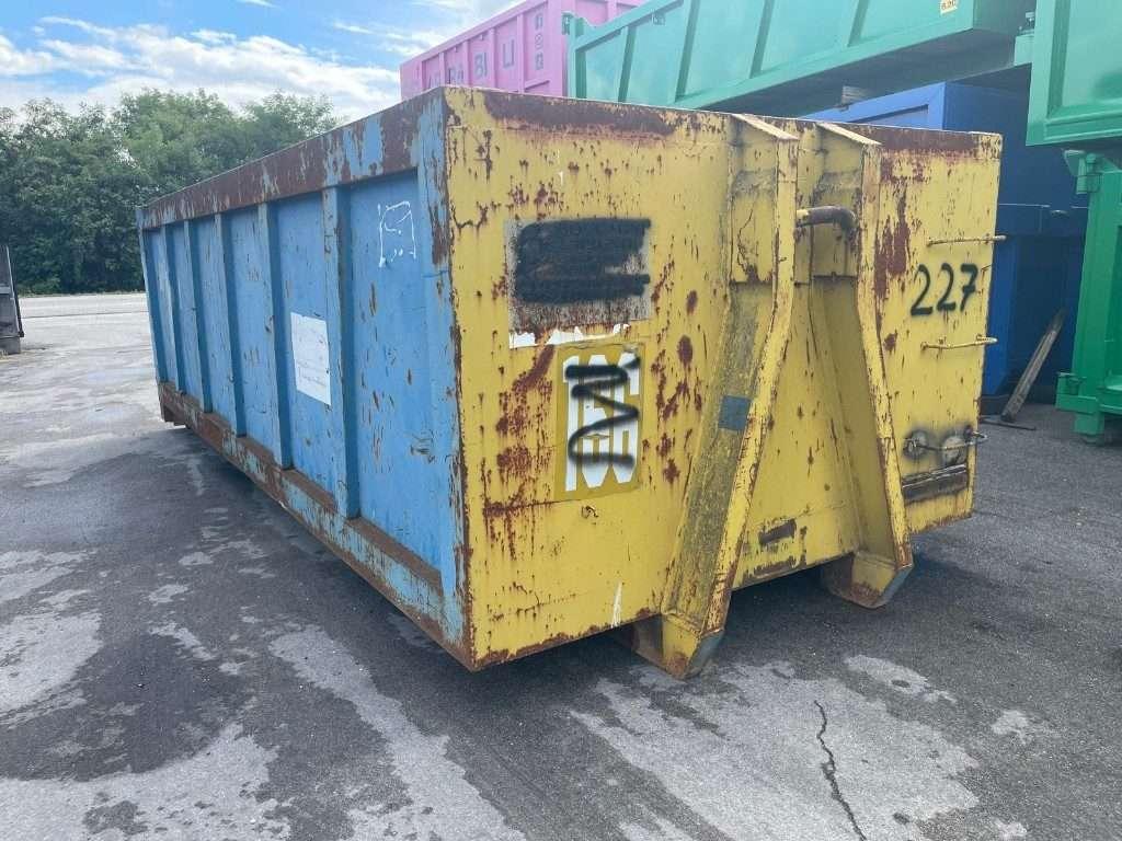 CONTAINER SCARRABILE USATO A CIELO APERTO Foto 4
