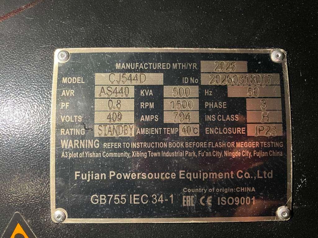 Baudouin 6M21G550/5 - 550 kVA Generator - DPX-19878 Foto 14
