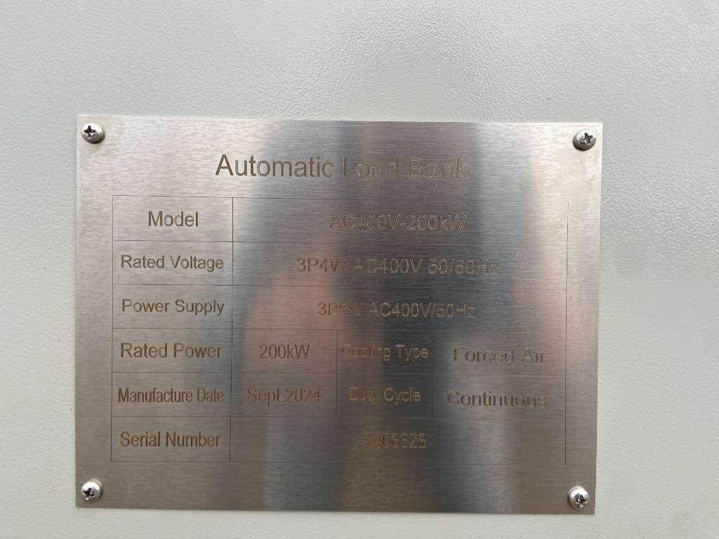 DPX Power Loadbank AC400V-200 kW - DPX-30021 Banco di carico Foto 11