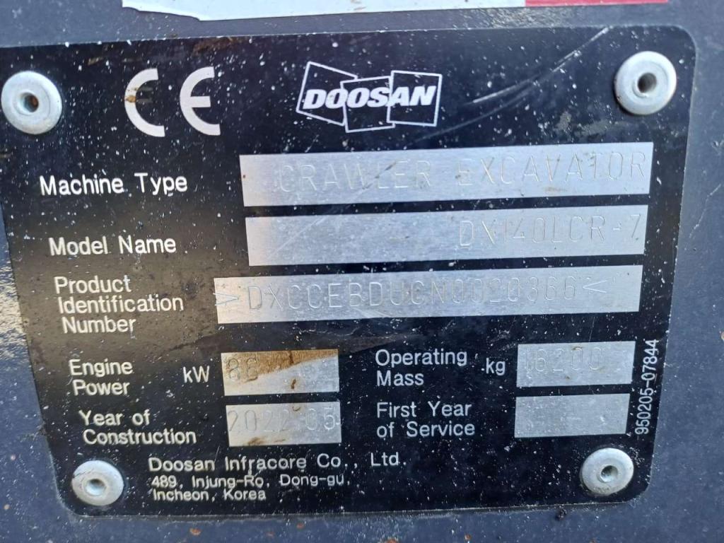 Doosan DX140LCR-7 Foto 2