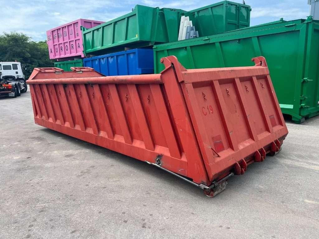 CONTAINER SCARRABILE USATO A CIELO APERTO Foto 4