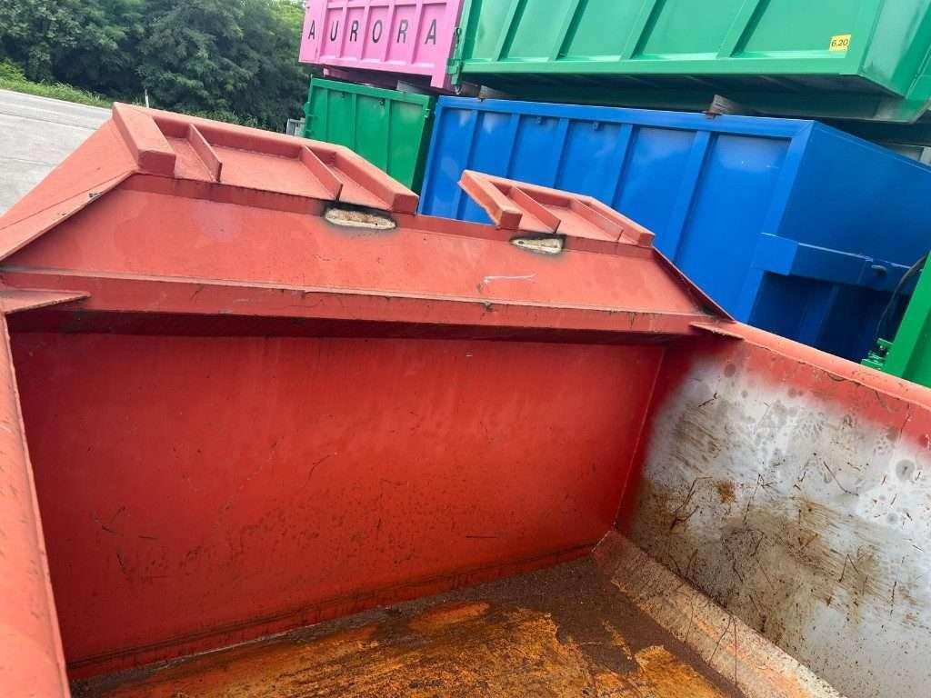 CONTAINER SCARRABILE USATO A CIELO APERTO Foto 8
