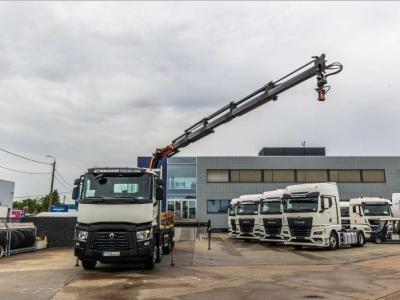 Renault C 380 DXI+Palfinger 26 T/m+5EXT. in vendita da Braem NV