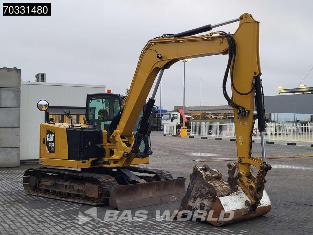 Caterpillar 308 CR A/C - 3 Buckets Foto 7