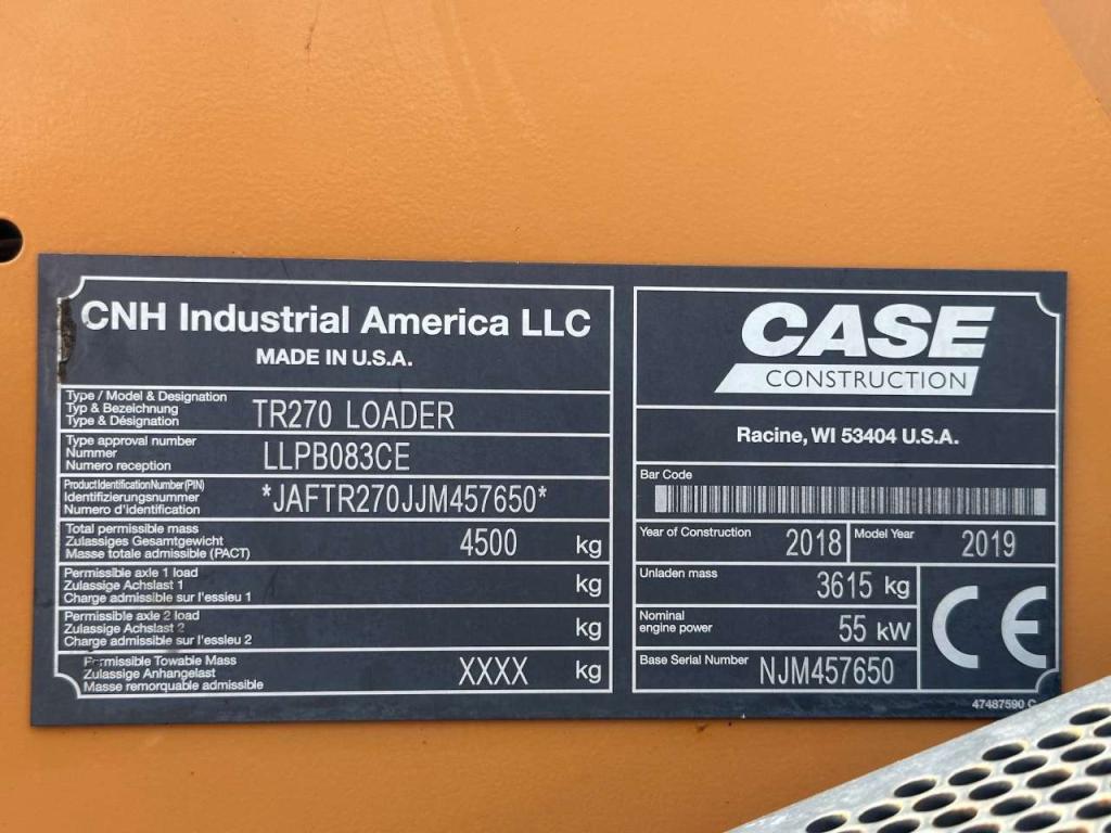 Case TR270 Foto 10