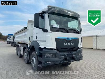 Man TGS 35.440 TGS 8X4 NEW! 14m3 3-side tipper Steel suspension Big-Axle Euro 6 in vendita da BAS World B.V.