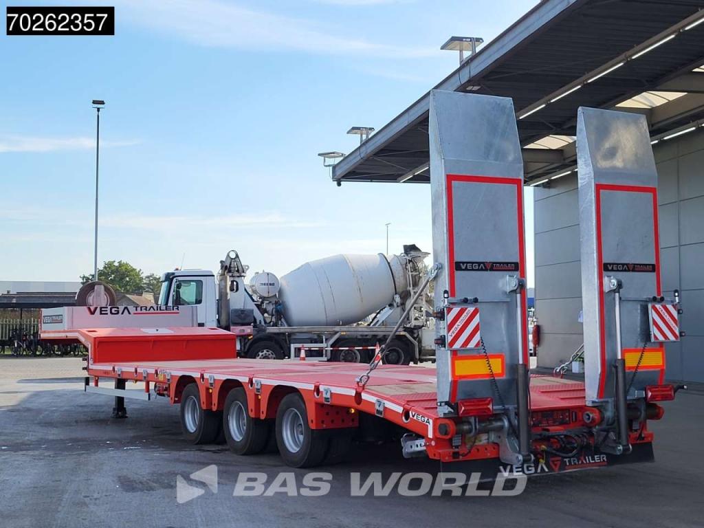 Vega Lowbed 2 axles NEW Hydr. Ramps. Lift+Steering Axle Foto 3