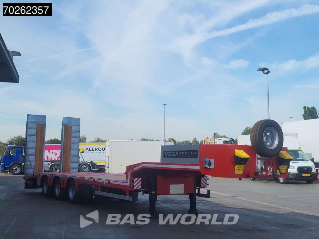Vega Lowbed 2 axles NEW Hydr. Ramps. Lift+Steering Axle Foto 5