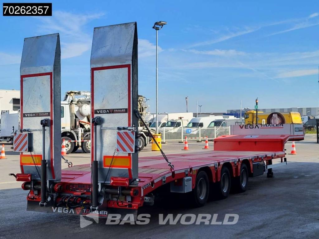 Vega Lowbed 2 axles NEW Hydr. Ramps. Lift+Steering Axle Foto 6