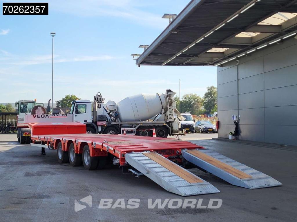 Vega Lowbed 2 axles NEW Hydr. Ramps. Lift+Steering Axle Foto 8