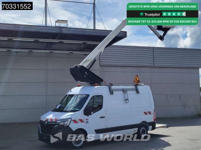Renault Master 145PK Hoogwerker Klubb K32 Werkhoogte 12,5m L2H2 Trekhaak Airco Cruise Camera Parkeersensore in vendita da BAS World B.V.