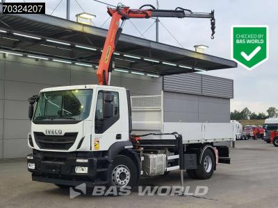 Iveco Stralis 310 4X2 Crane Tipper Palfinger PK11.001K Remote Full Steel Euro 6 in vendita da BAS World B.V.