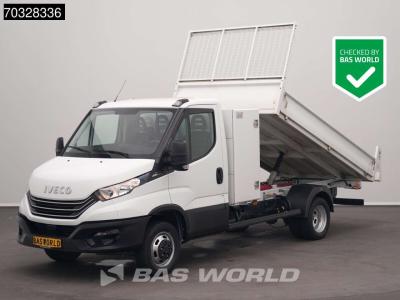 Iveco Daily 35C14 Automaat Dubbellucht Kipper met Kist 3,5t Trekhaak Airco Cruise Euro6 Tipper Benne Kiep in vendita da BAS World B.V.