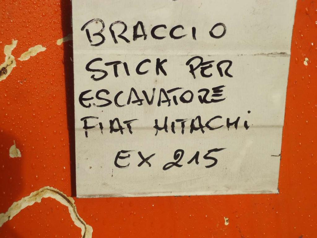 Braccio di scavo (avambraccio/stick) per Fiat Hitachi EX215 Foto 5