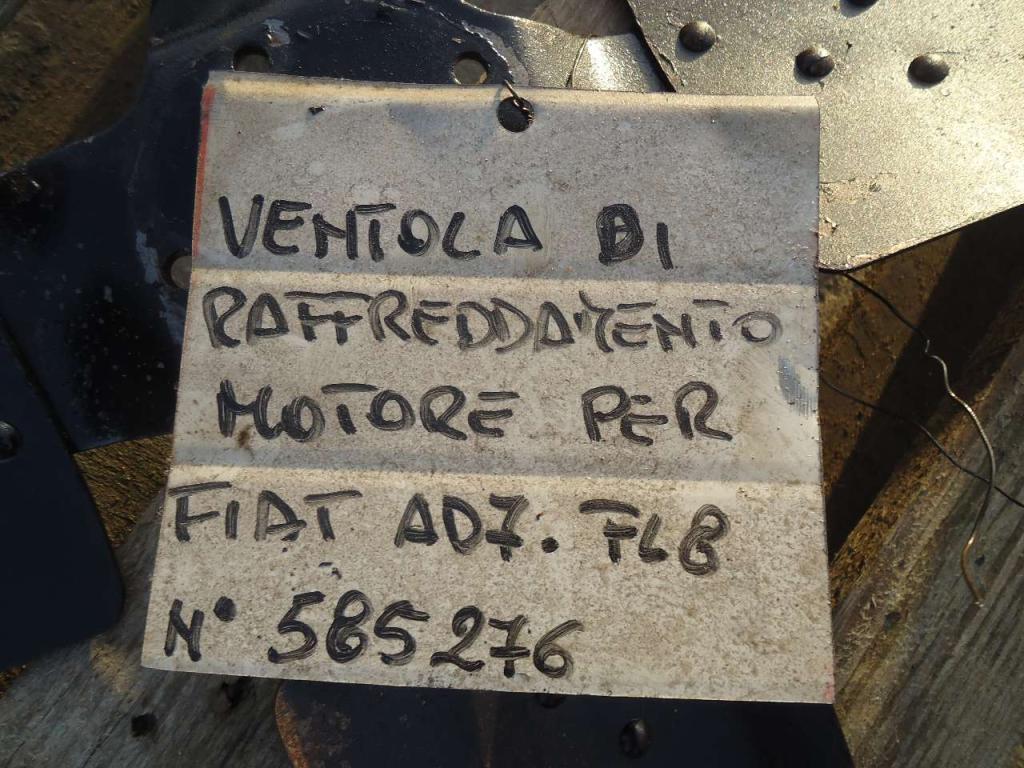 Ventola di raffreddamento per Fiat AD7 - FL8 -N. 585276 Foto 2